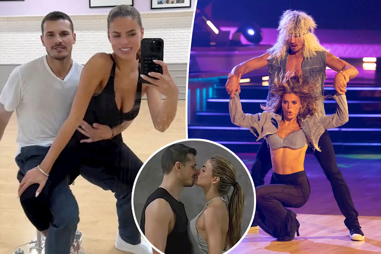 'DWTS' star Brooks Nader teases hot and heavy Gleb Savchenko relationship: 'Blessed' to have him