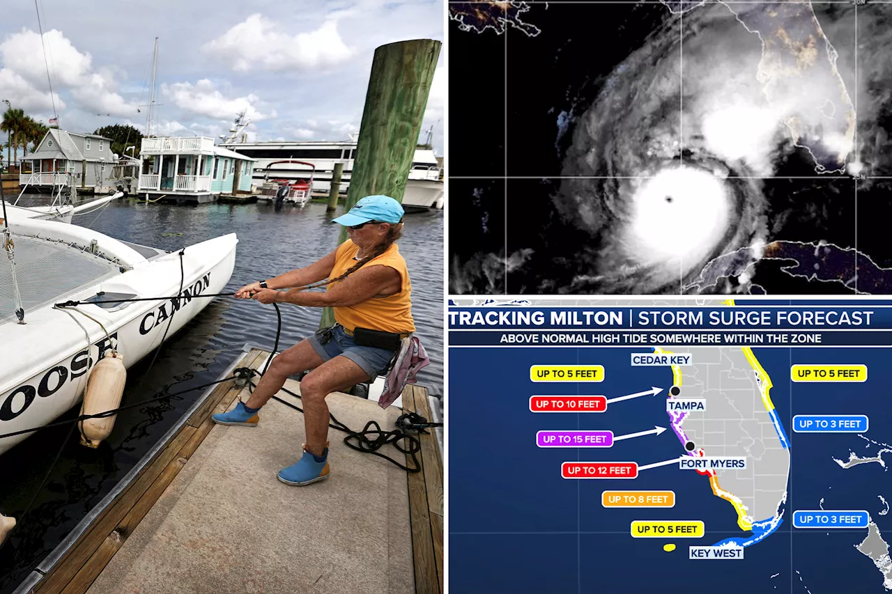 Hurricane Milton expected to be so powerful it could forever change Florida's coastline