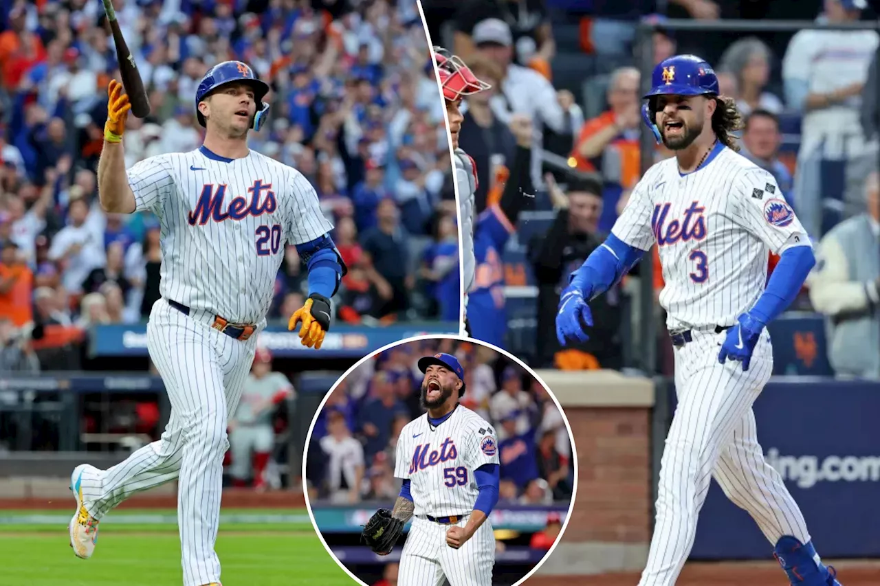 Relentless Mets pound their way back into NLDS lead