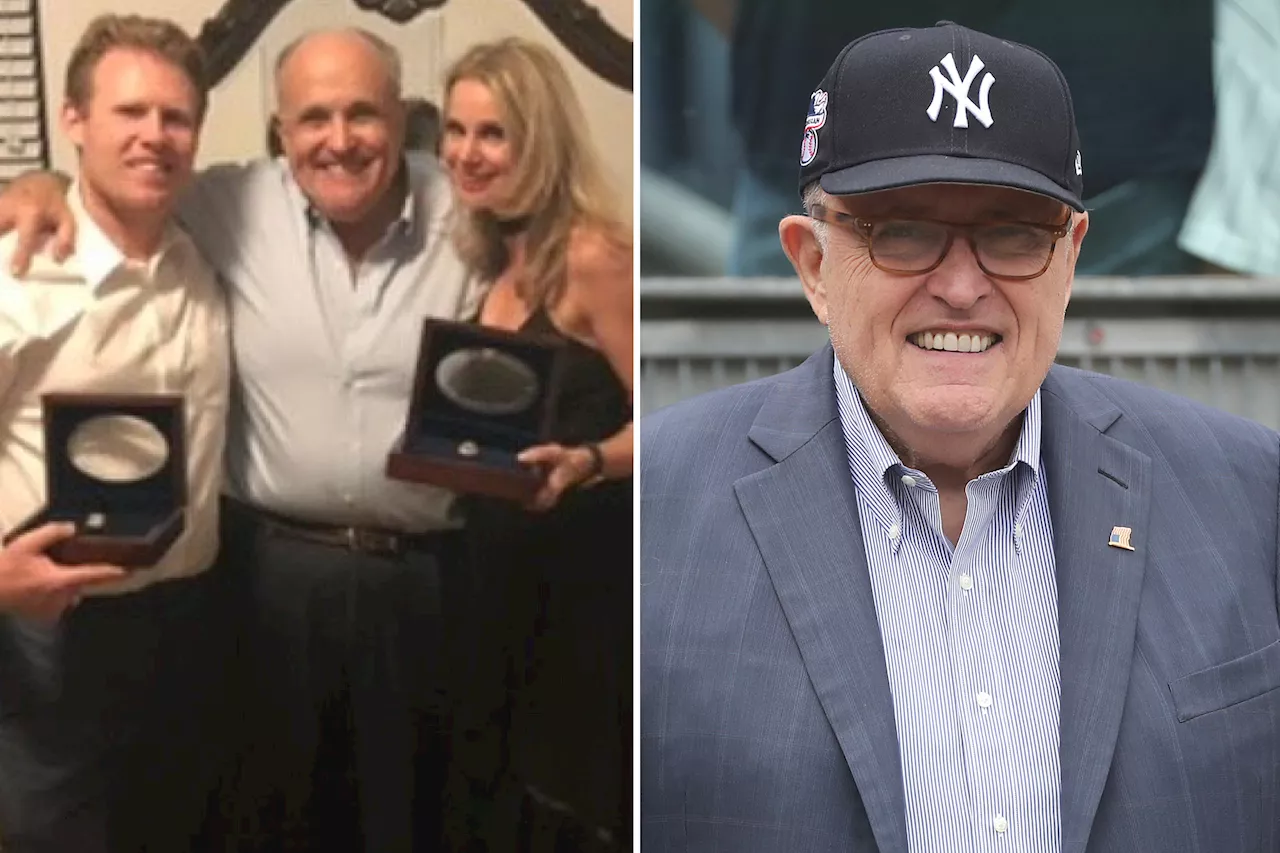 Rudy Giuliani's Son Fights To Keep Yankees World Series Rings From Defamation Judgment