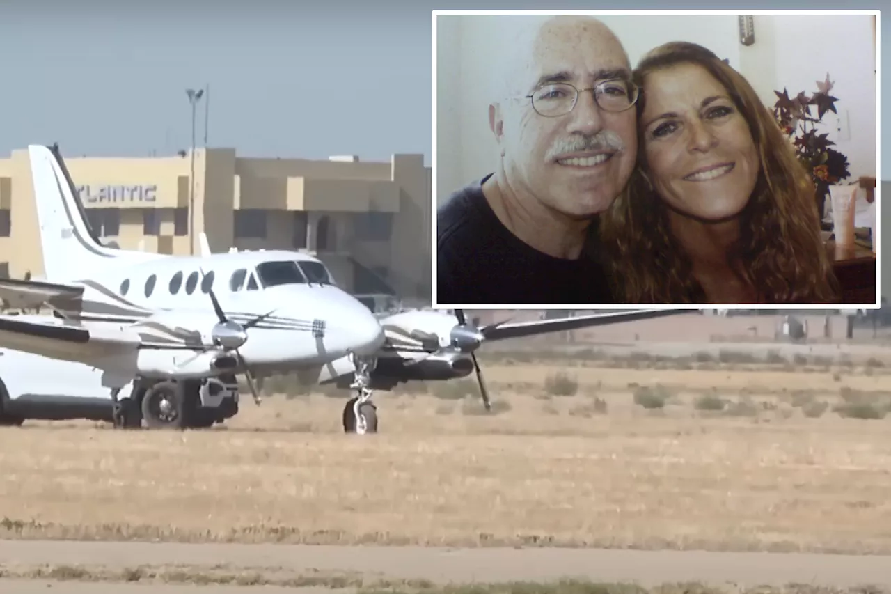 Woman with no flying experience lands plane after pilot husband suffers heart attack midair