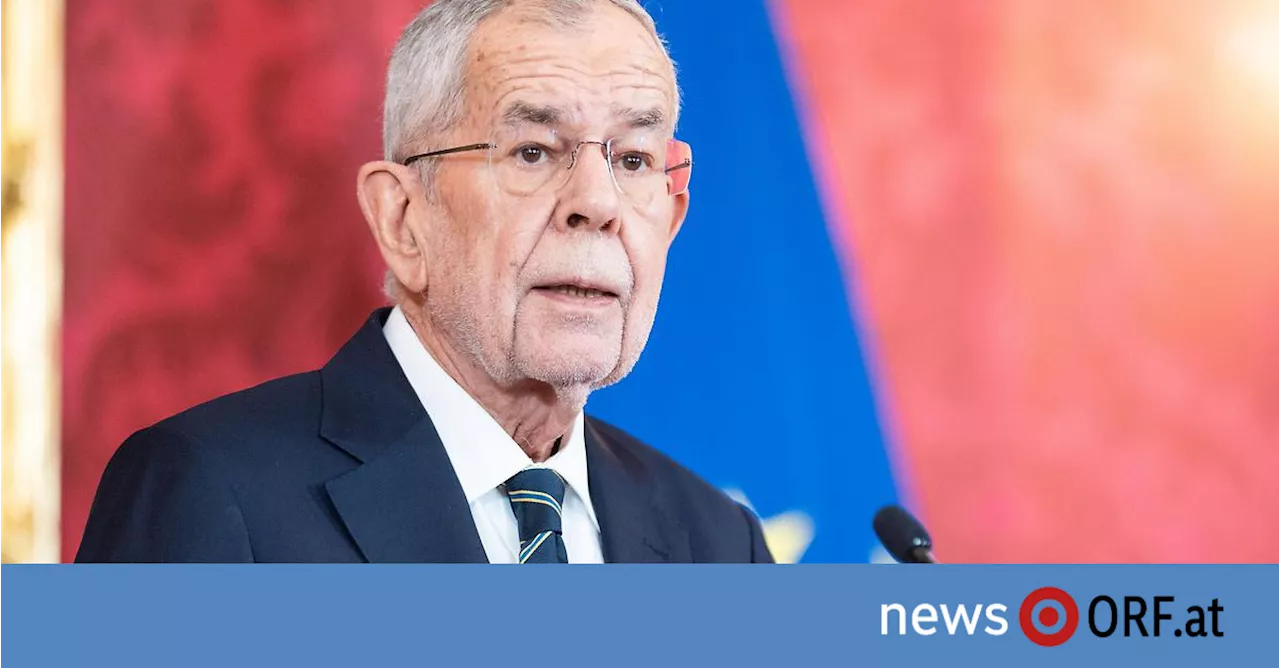 Van der Bellen will „Klarheit“: FPÖ, ÖVP und SPÖ sollen miteinander reden