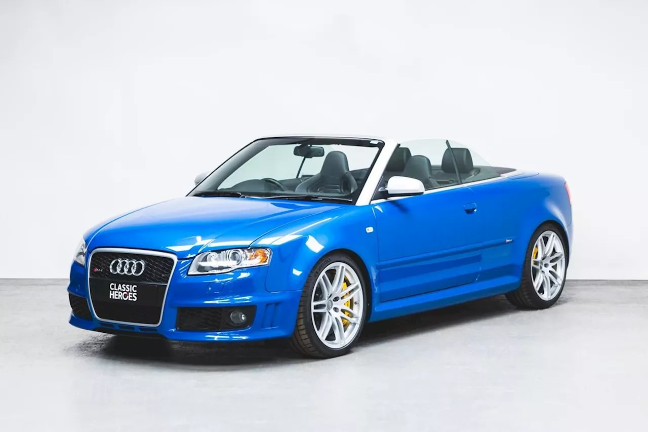 Supercharged Audi RS4 Convertible (B7) for sale