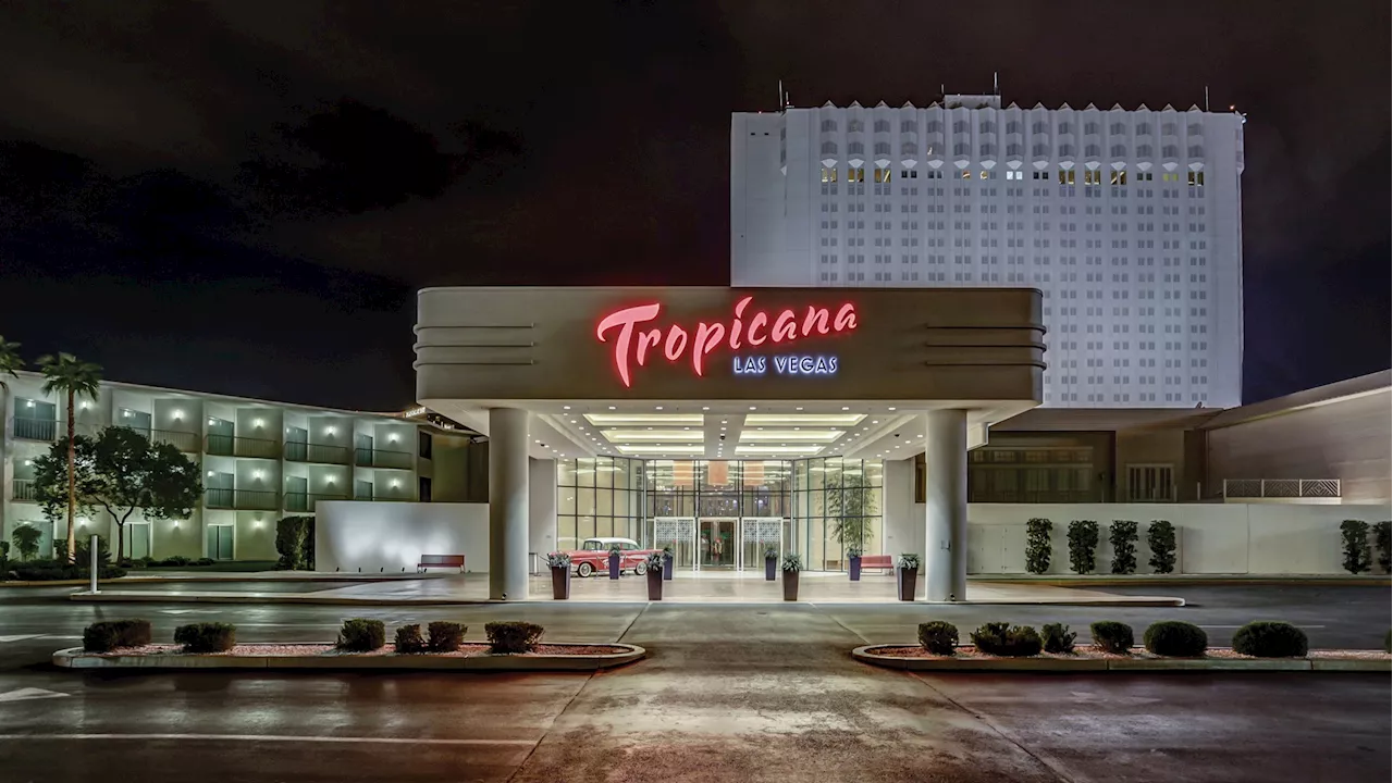 Watch 2,200 pounds of explosives implode the Tropicana Las Vegas