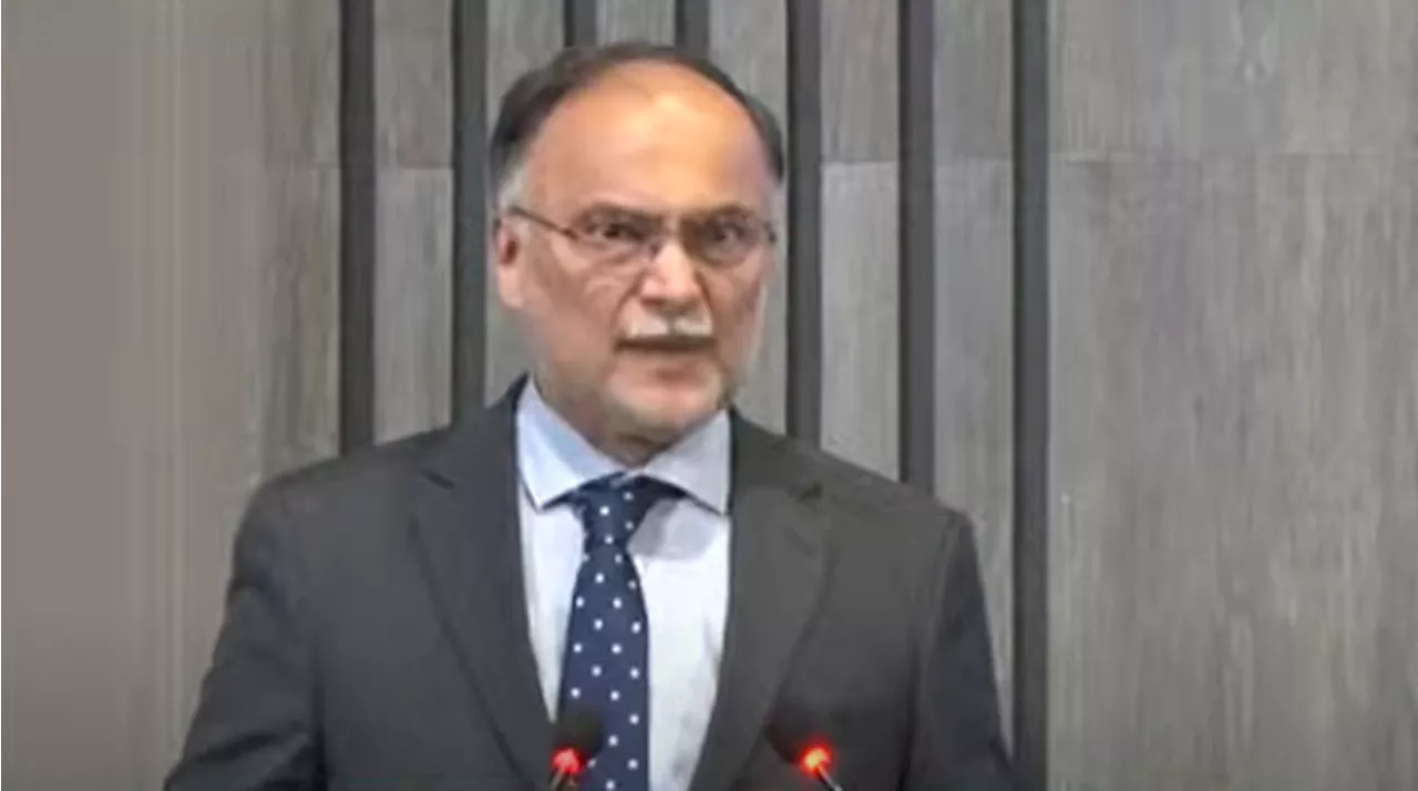 Peace, Stability, Continuity And Reforms Crucial For Growth: Ahsan Iqbal