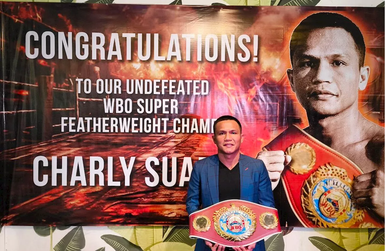 At 36, Olympian Charly Suarez waits for world title shot