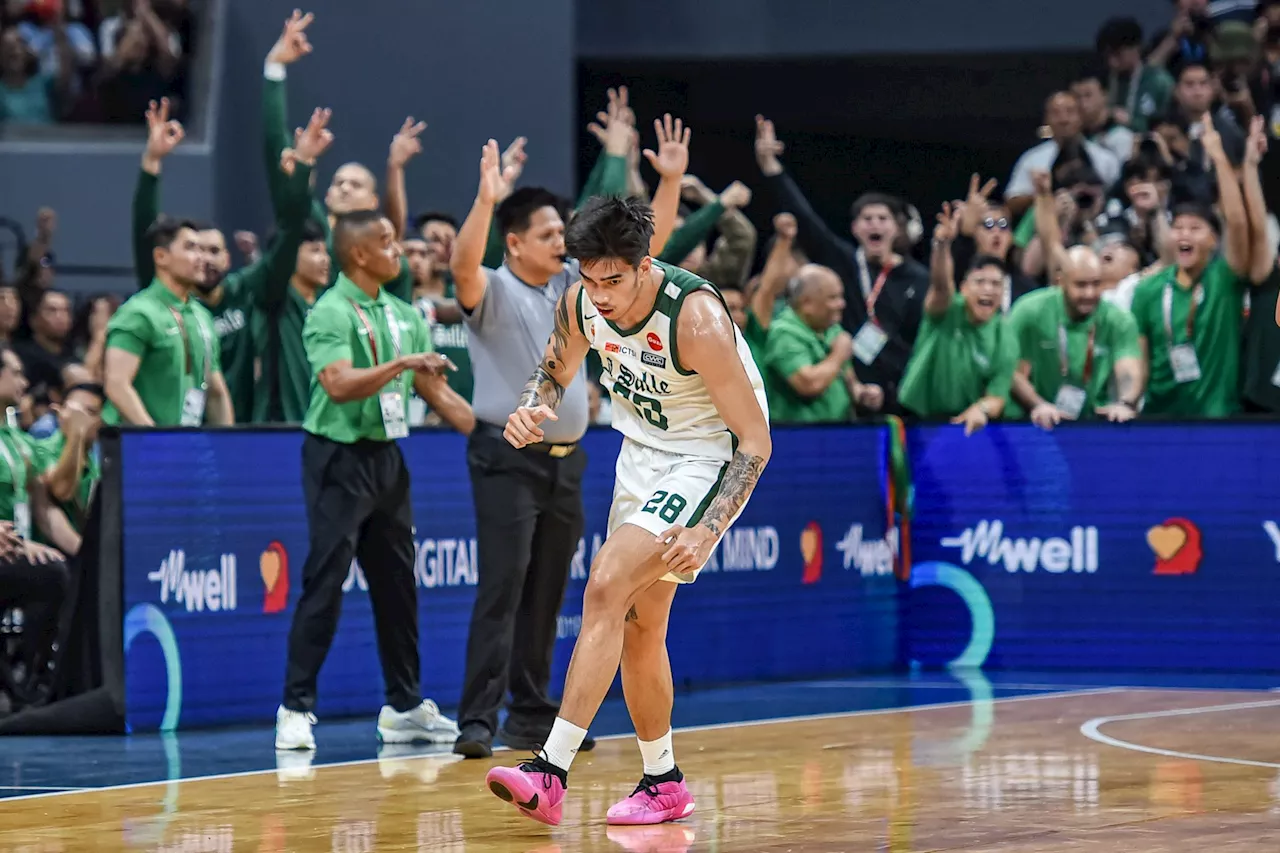 ‘Pressure is privilege’: Kevin Quiambao-led La Salle keeps foot on gas in second-round rally