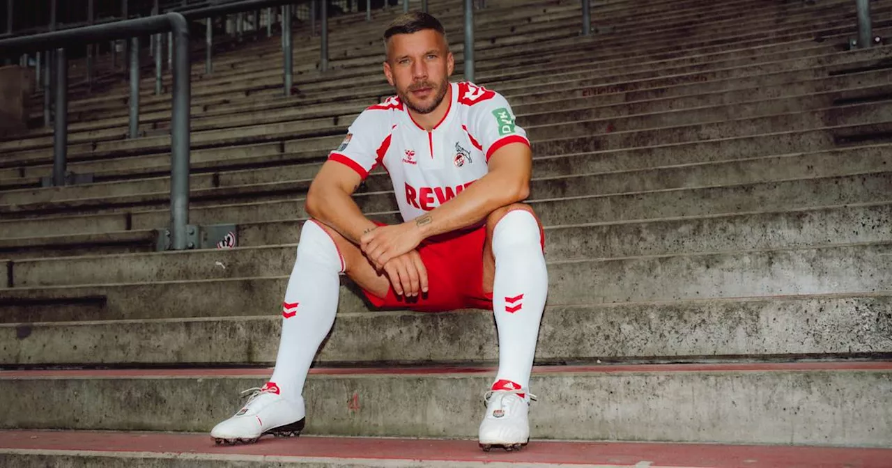 Lukas Podolski: Abschiedsspiel steht an - Poldi noch einmal in „Rut und Wiess“