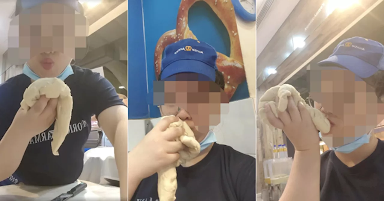 Auntie Anne's Fires Staff Caught 'Making Out' With Dough In Viral Photos