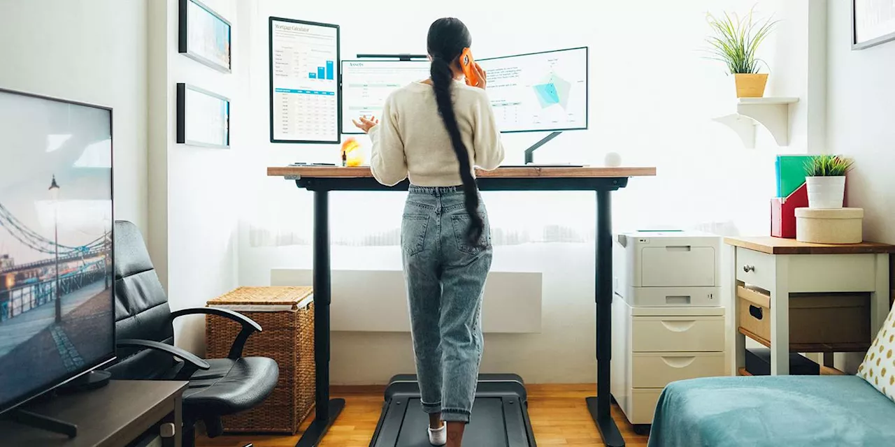 I Walked 11+ Miles In a Single Work Day With This Under-Desk Treadmill