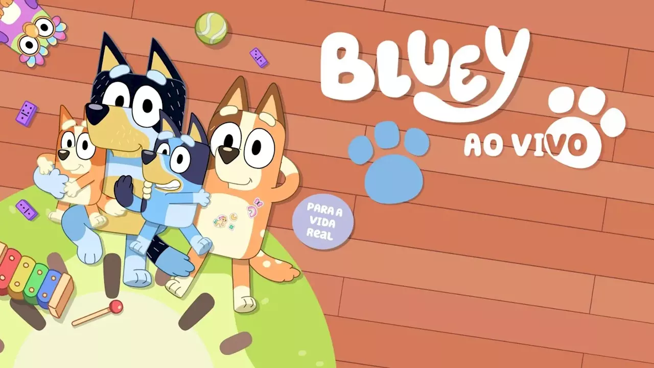 Versão de palco da série 'Bluey' com mais duas sessões em Portugal