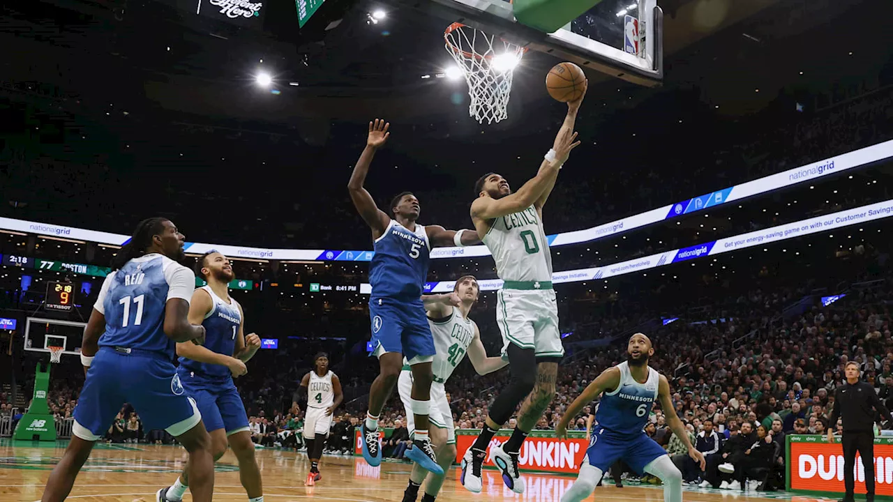 Anthony Edwards Went Off on Jayson Tatum After Wolves' Win in New Netflix Documentary