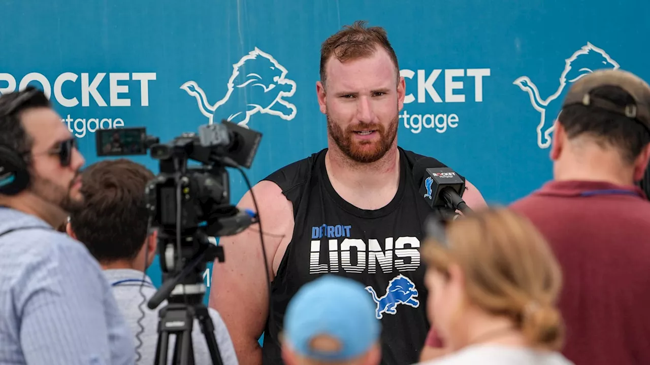 Detroit Lions Frank Ragnow punched Dan Campbell into wall to prove health