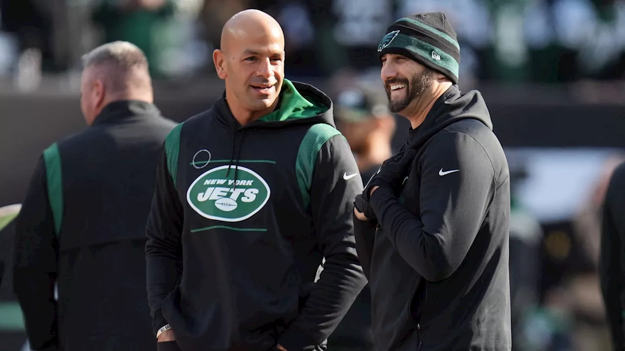 Eagles Coach Nick Sirianni Not Concerned About Hot Seat After Jets Fire Robert Saleh