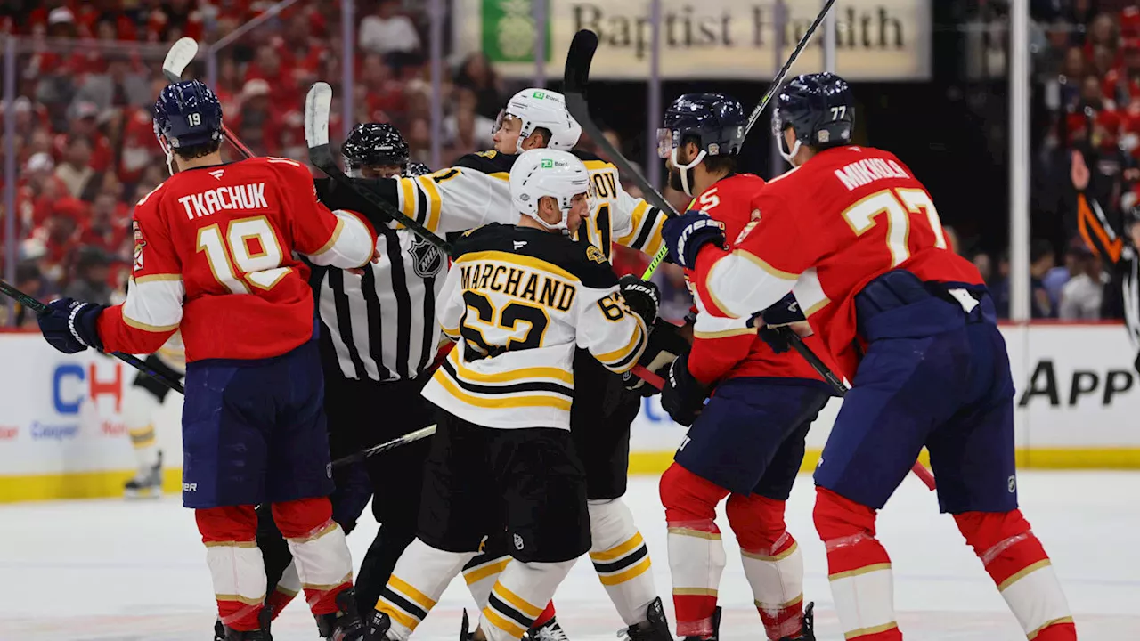 Florida Panthers Fans Mock Boston Bruins, Jeremy Swayman