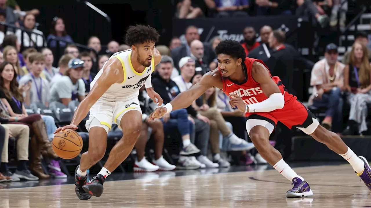 Johnny Juzang Begins Preseason With Strong Claim to Make Jazz Rotation