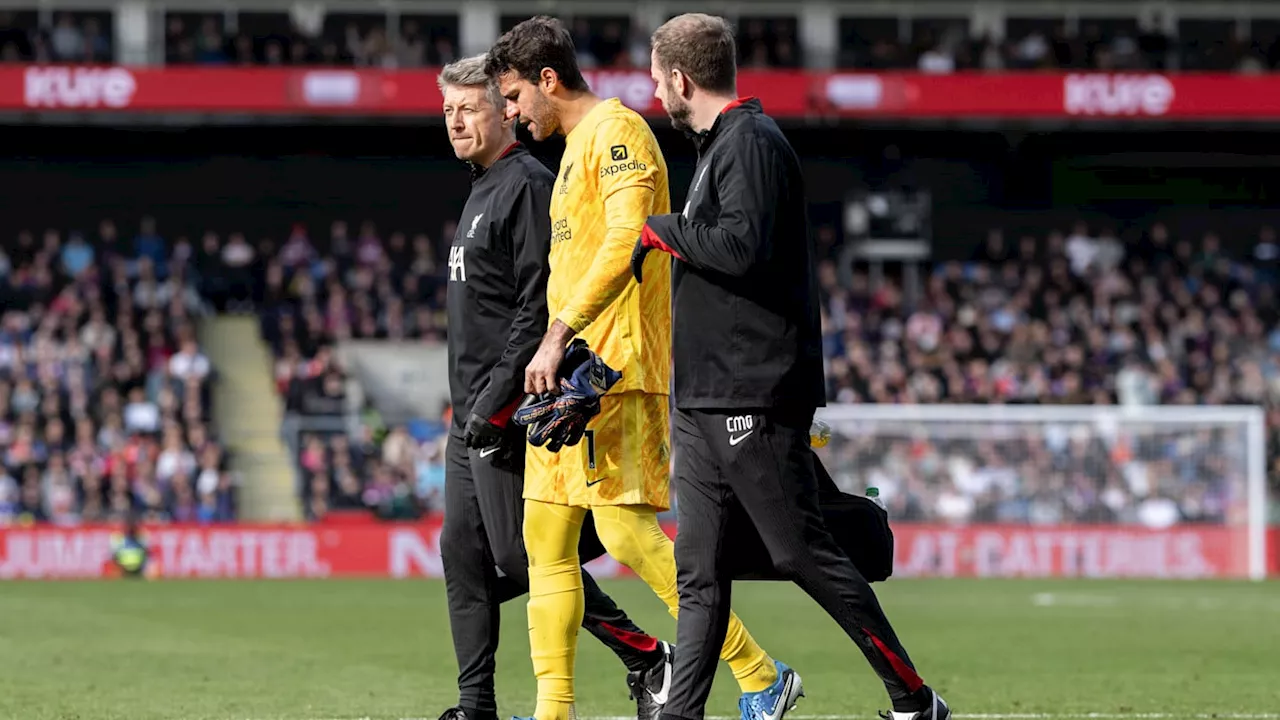 Liverpool's Alisson Ruled Out For Six Weeks With Hamstring Injury