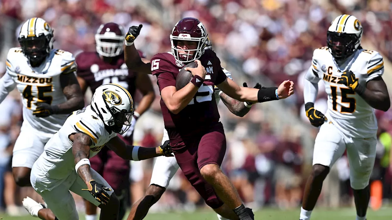 'Warrior & Ball Player': Texas A&M QB Conner Weigman 'Never Flinched' vs. Missouri