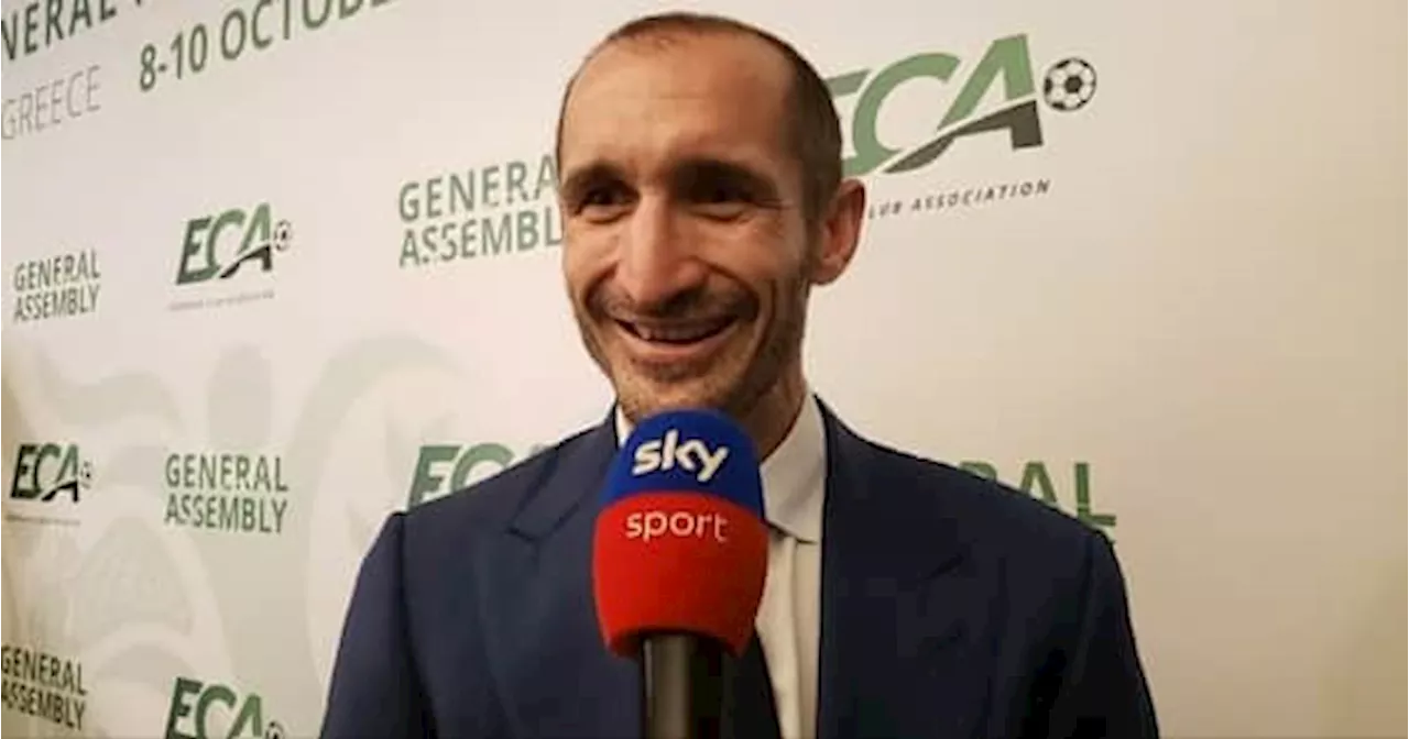 Chiellini a Sky: 'Nuovo ciclo alla Juventus, darò il mio contributo'. VIDEO