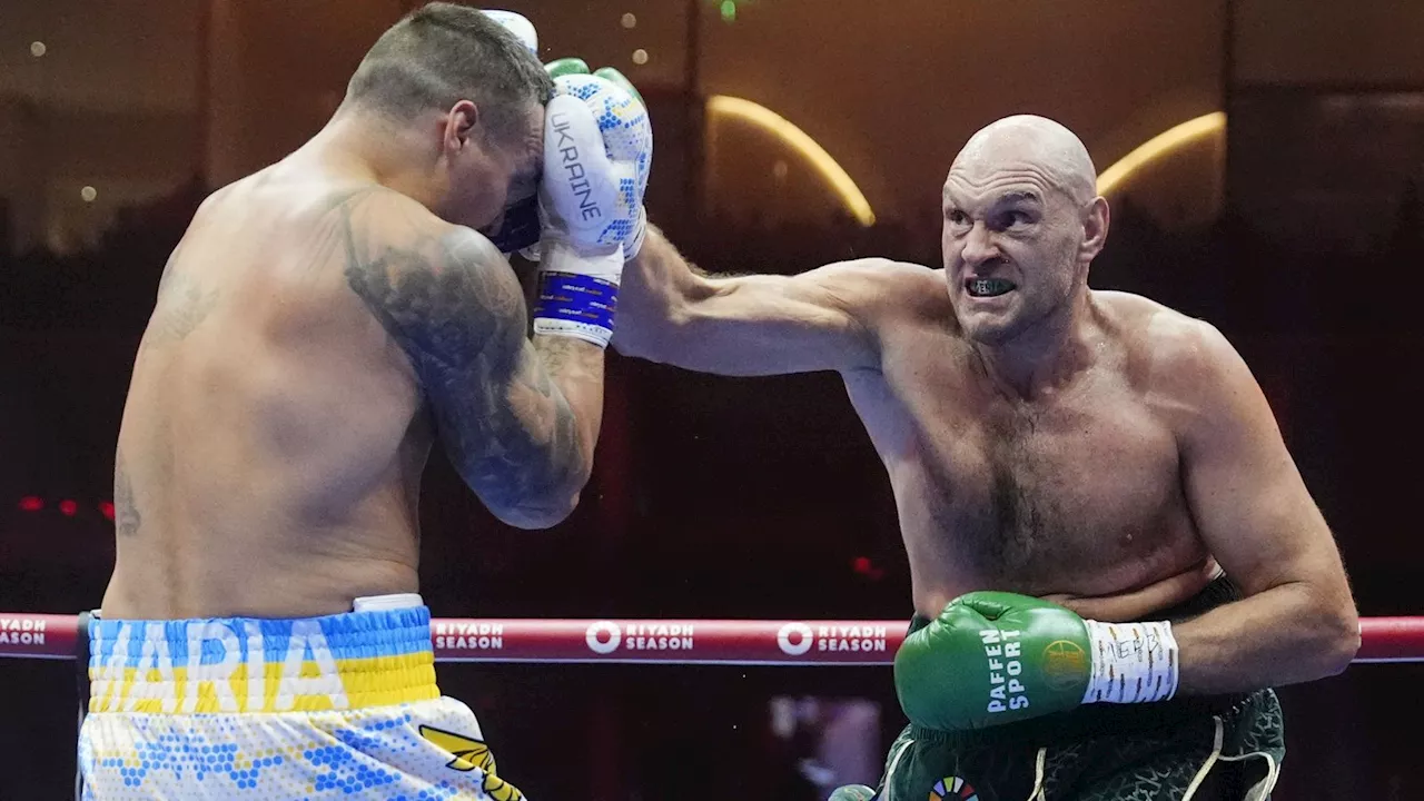 Tyson Fury 'fired up' for revenge against Oleksandr Usyk | 'His mentality is he's got to knock him out'