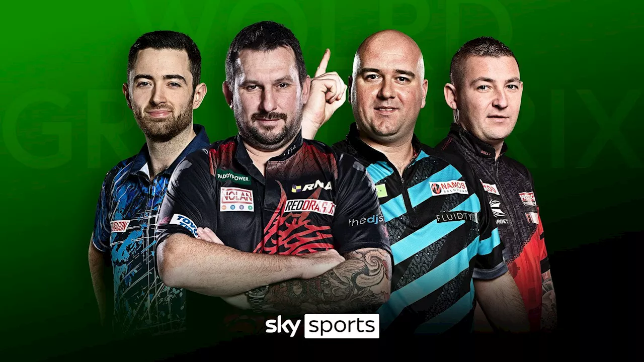 World Grand Prix Darts: Schedule, times - Luke Humphries, Gerwyn Price, Gary Anderson, Rob Cross matches