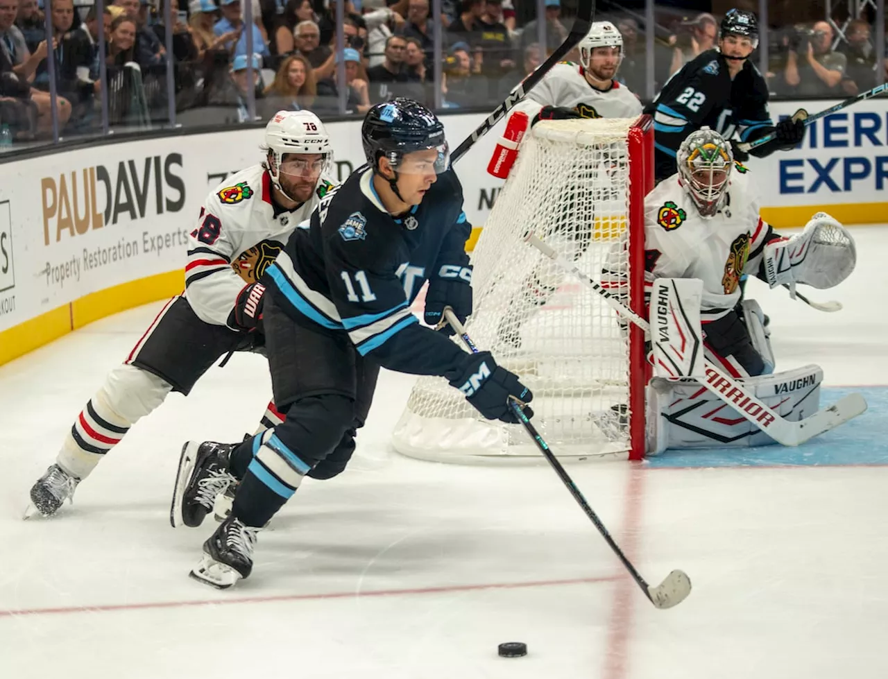 Dylan Guenther makes history for Utah Hockey Club