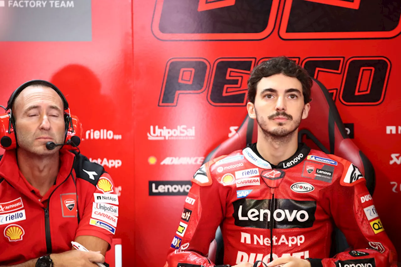 Pecco Bagnaia (Ducati): «Die Erwartungen sind hoch»