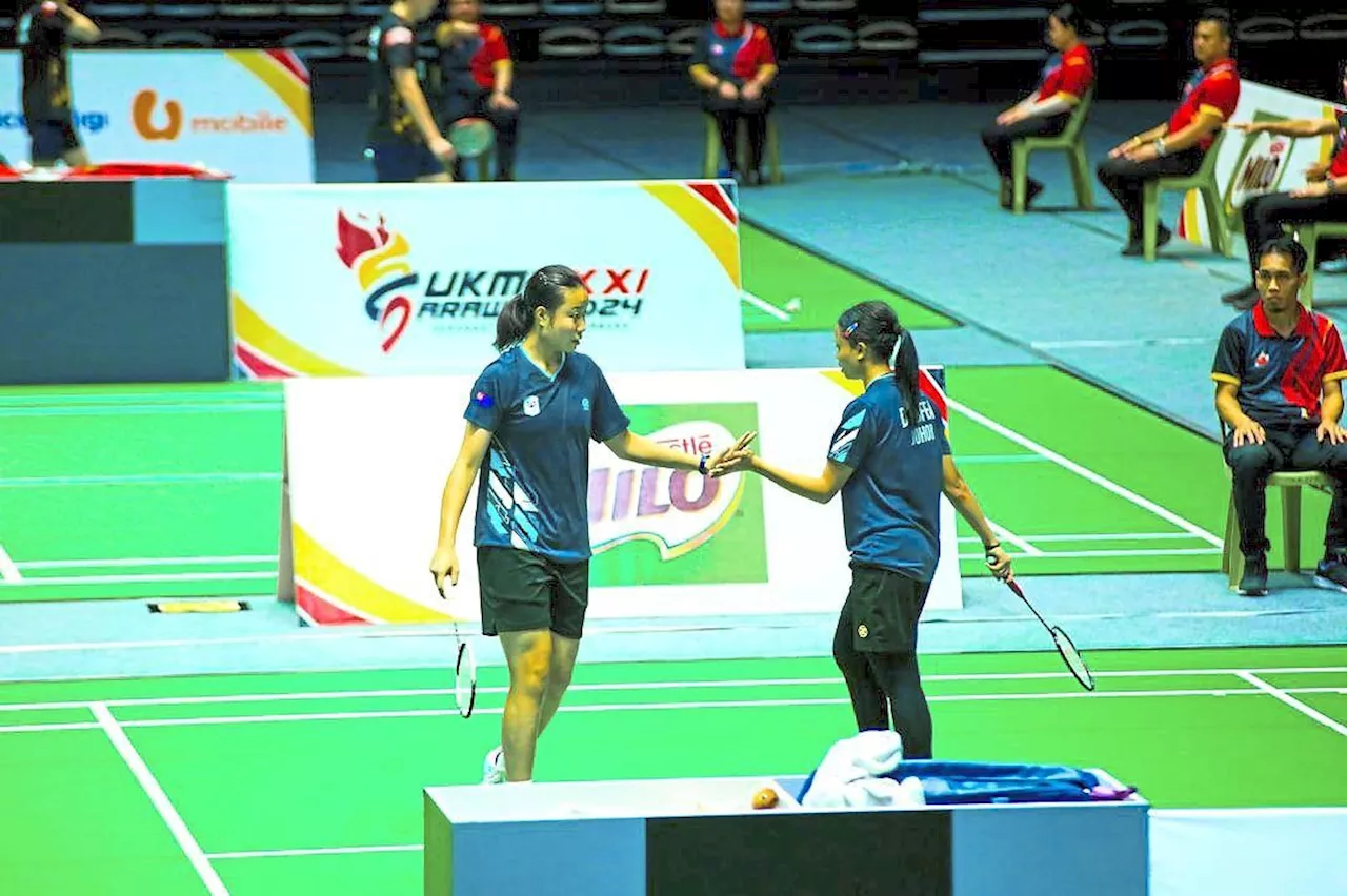 Zi Yu-Dania show they have what it takes to become fearsome shuttlers