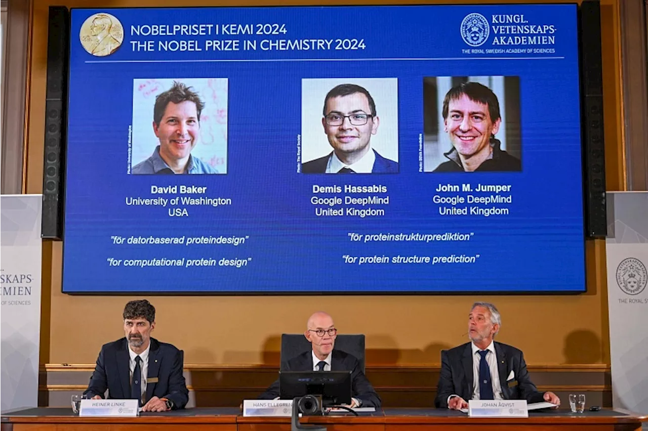 Nobel Prize in Chemistry awarded to 3 scientists for work with proteins