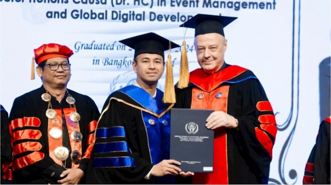 Gelar Honoris Causa Raffi Ahmad Tak Diakui Negara, Ini Alasan di Baliknya