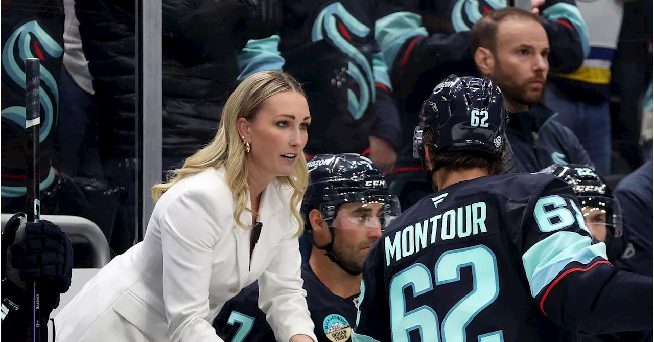 Ishockey: Seattle Krakens Jessica Campbell första kvinnliga NHL-tränaren