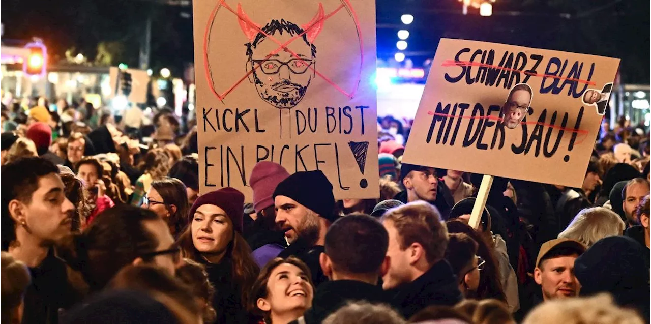 FPÖ-Wahlsieg Österreich: Neue Demonstrationen gegen rechts