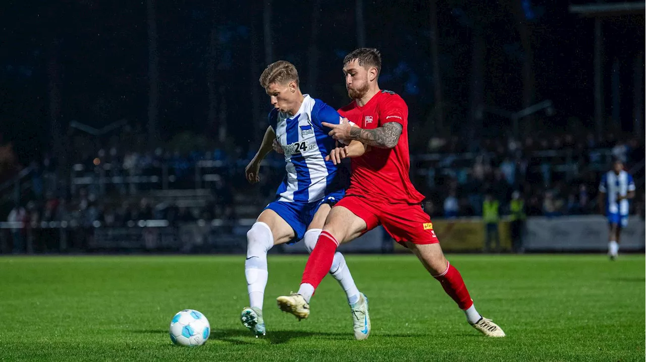 Testspiel in der Länderspielpause: Hertha BSC besiegt Hertha Zehlendorf mit 4:0