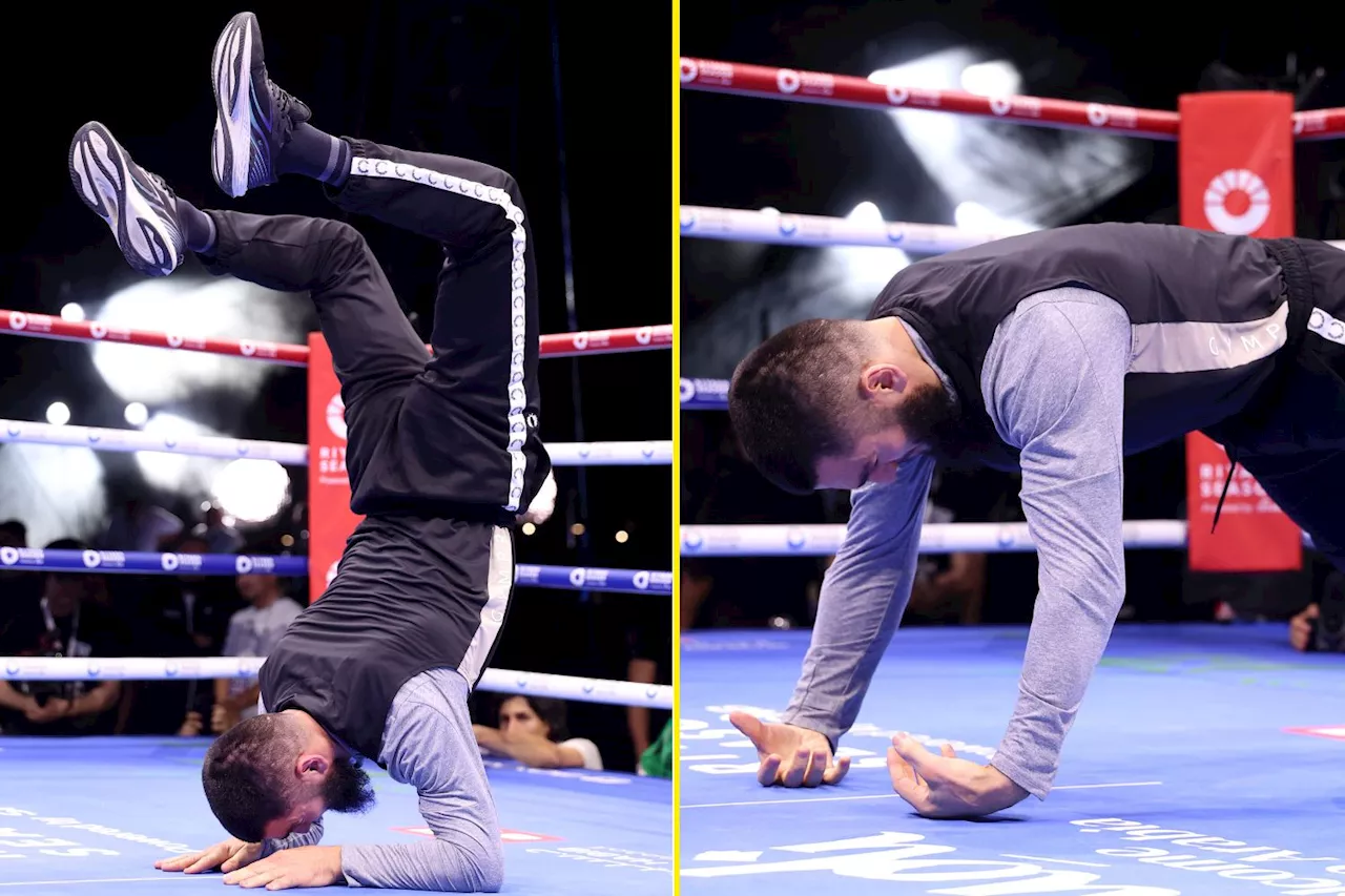 Artur Beterbiev performs stunning wrist exercise that has helped him achieve 100 per cent KO rate ahead of...