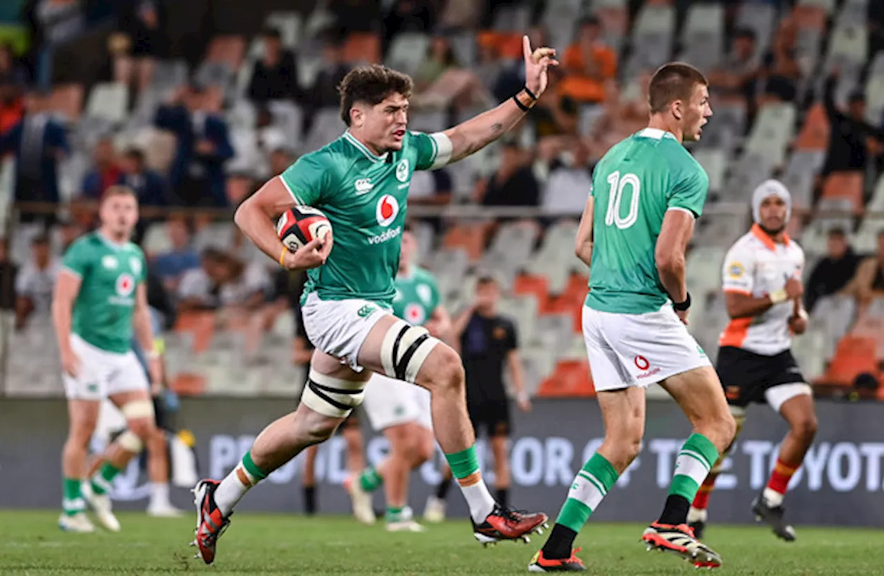 Emerging Ireland finish with a flourish to end South Africa trip unbeaten