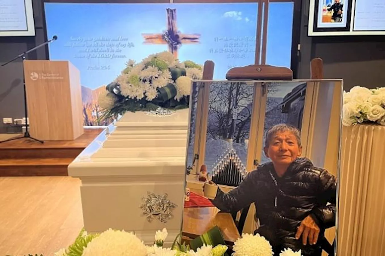 Body of retired teacher Harry Tan brought home