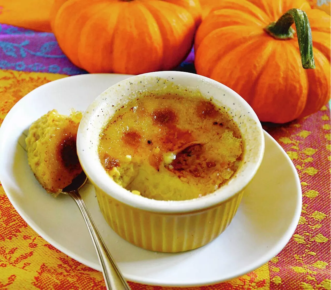 Eric Akis: It's fall — time for pumpkin spice creme brulee