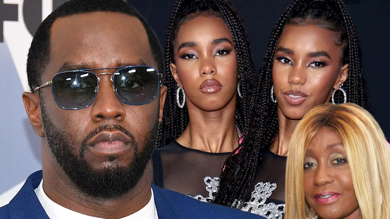 Diddy's Mom, Twin Daughters Visit Him In New York Jail