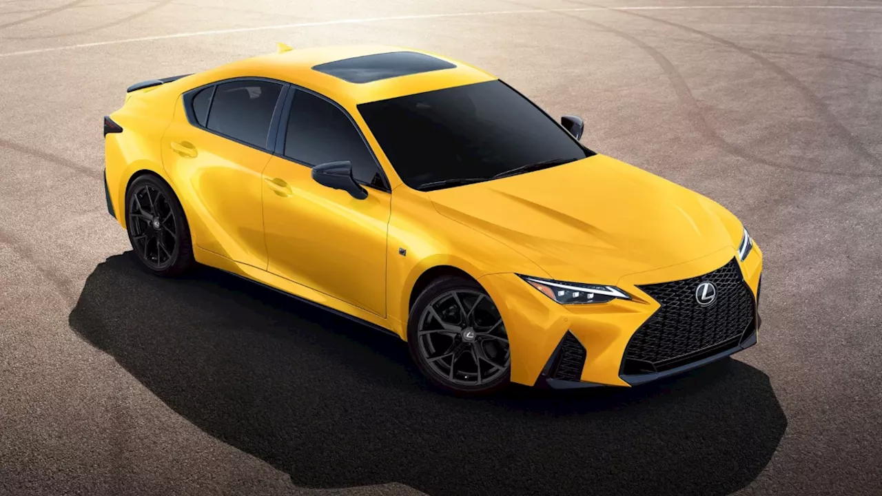 Lexus celebrates the IS' 25th birthday with a special IS500