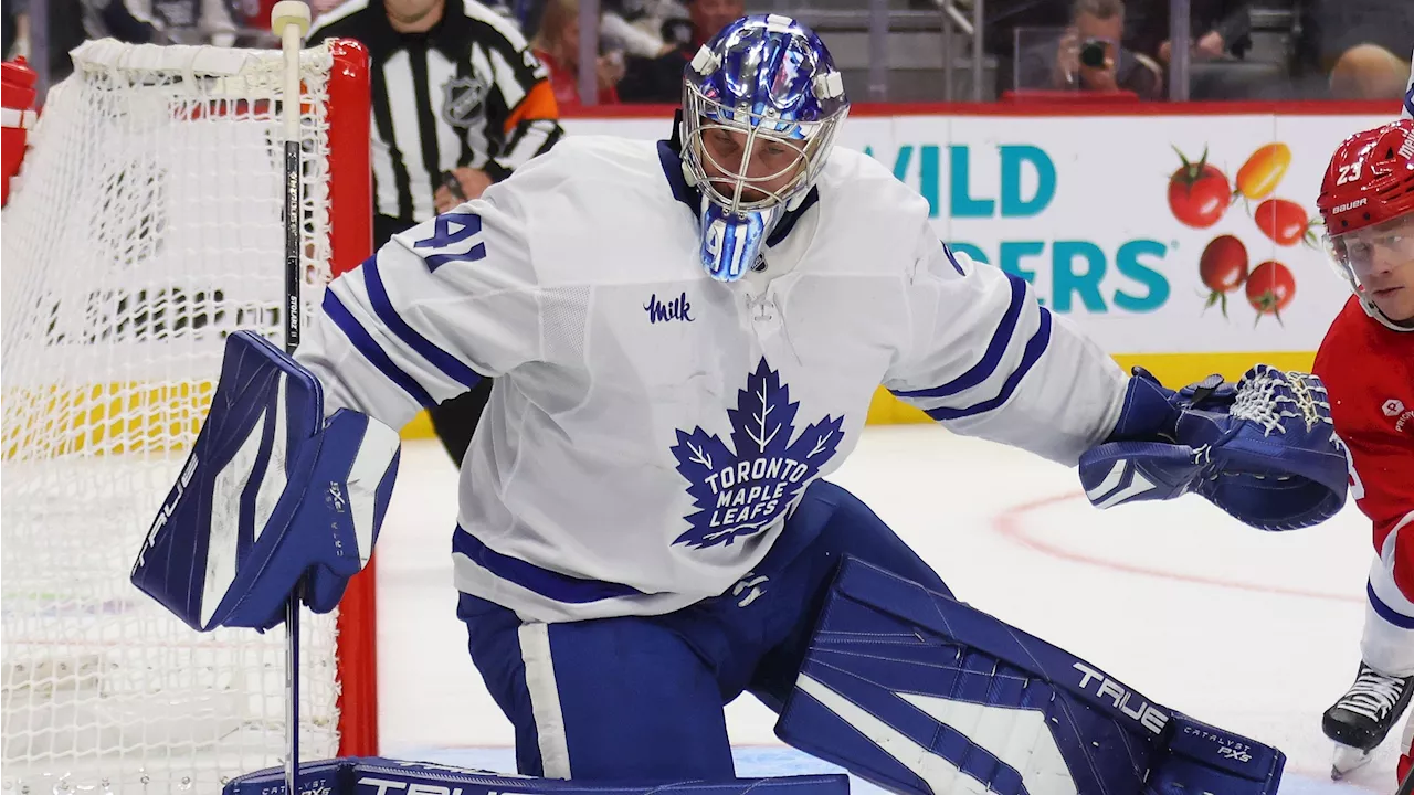 Stolarz to start opener for Leafs in Montreal