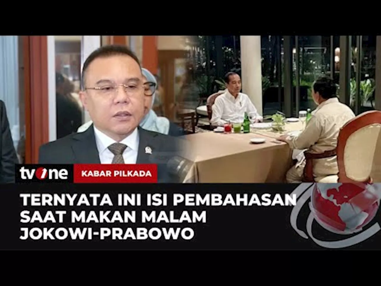 Dasco Blak-blakan Isi Pembicaraan Presiden Jokowi & Prabowo Saat Makan Malam