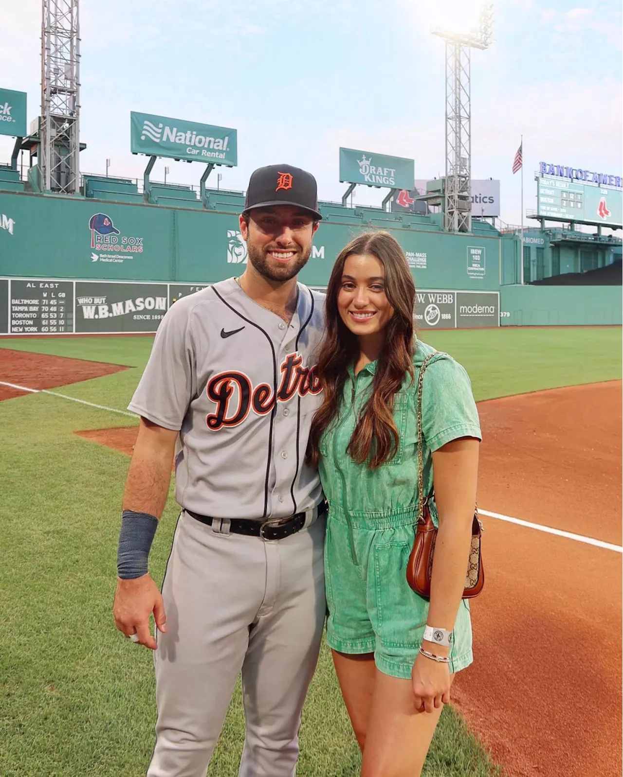 Detroit Tigers' Matt Vierling and Allie Thomas' Relationship Timeline