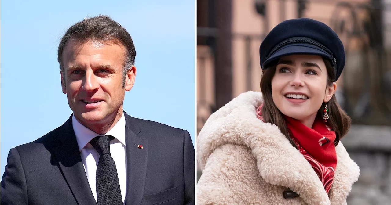 Emmanuel Macron Is Just Like Us About Emily in Paris Moving to Italy