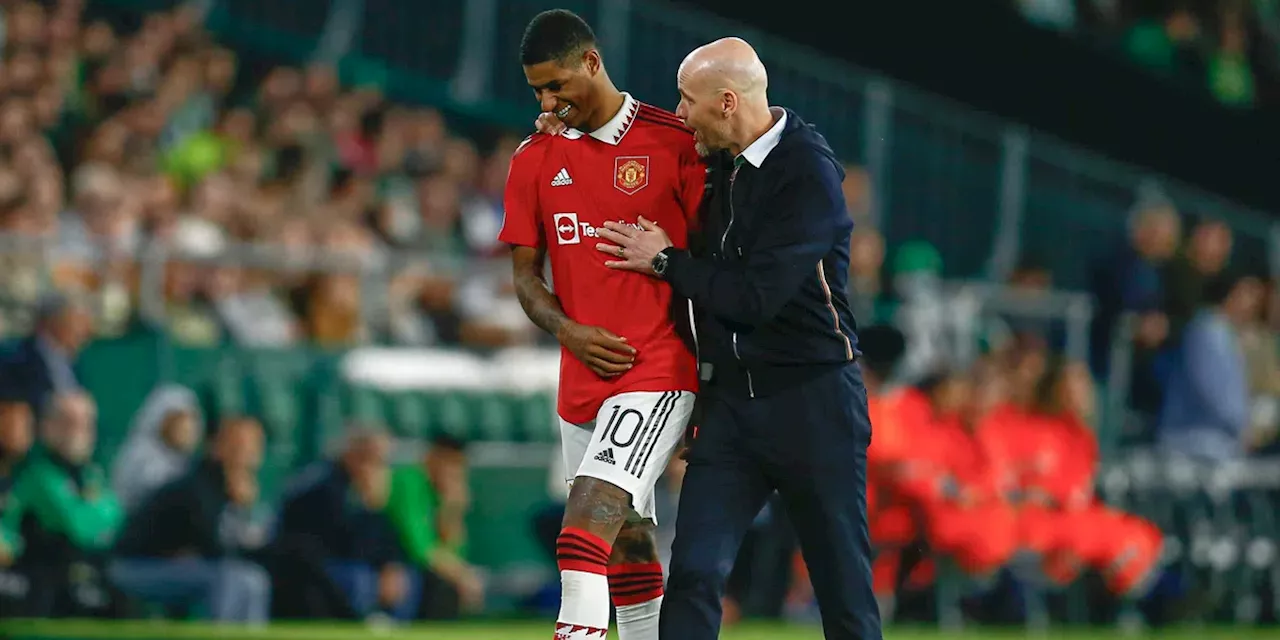 Rashford gezien als 'rotte appel' in selectie van Ten Hag