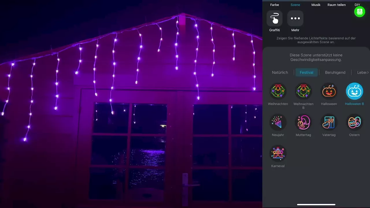 Govee: Smarte Festbeleuchtung für Garten und Wohnzimmer im Test