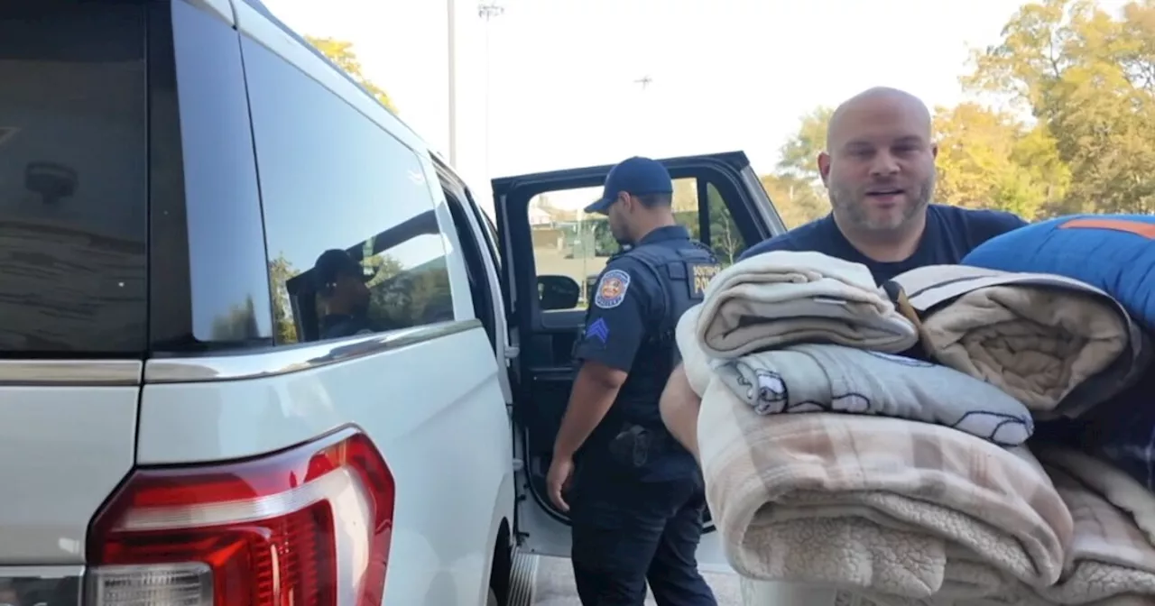 Southport Police Department helps send hurricane relief to Tennessee