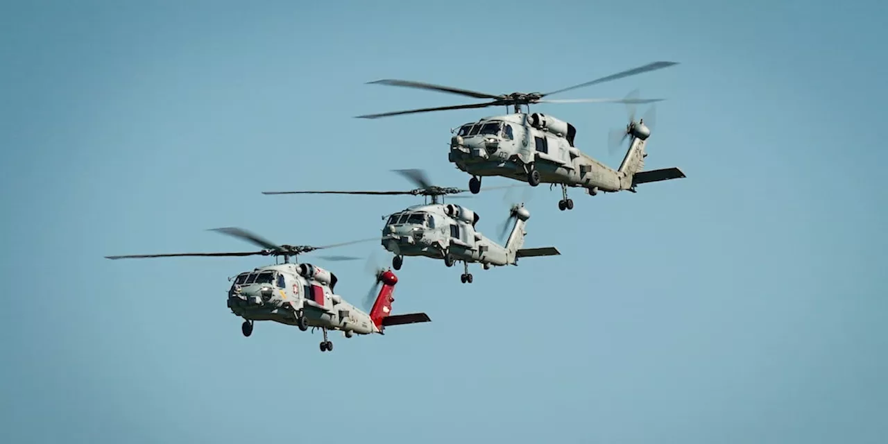 Navy helicopters and personnel temporarily relocate to Maxwell AFB