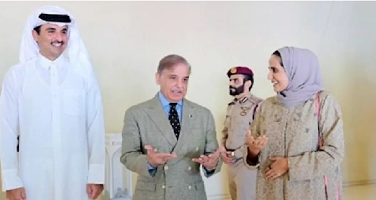 PM Shahbaz Sharif appreciates Amir of Qatar for bringing Pakistan’s culture at Museum in Doha