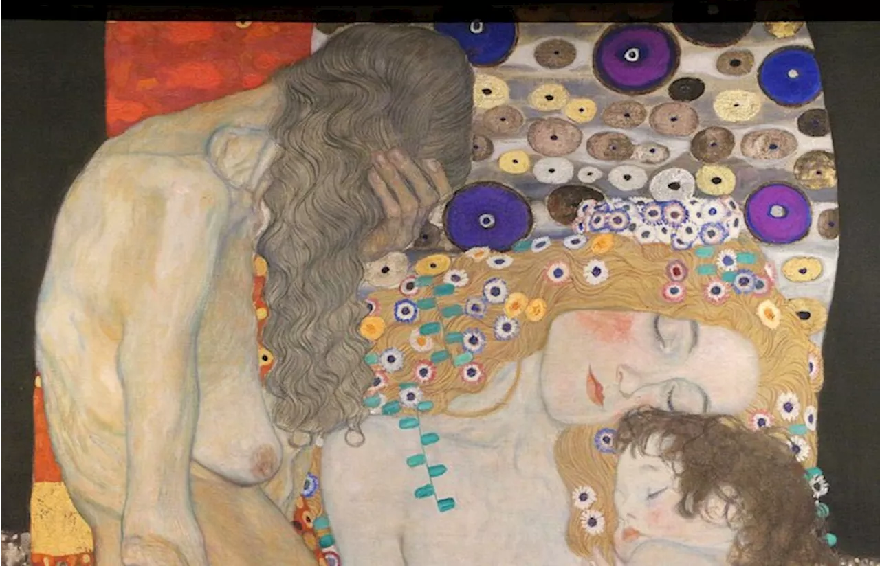 Le tre età di Klimt un quadro gioiello, con oro, platino e argento