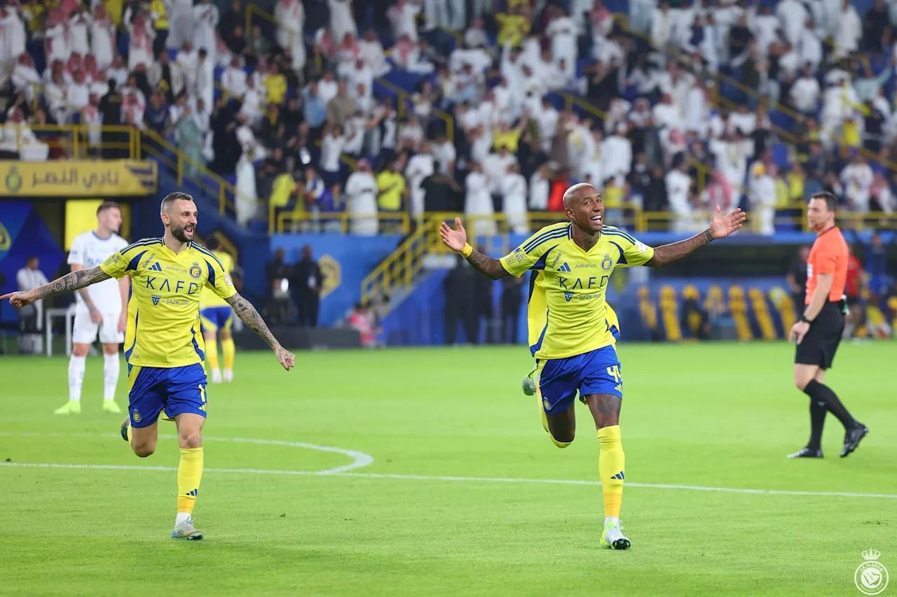 النصر ينهي الشوط الأول بالتقدم بهدف أمام الهلال في ديربي العاصمة